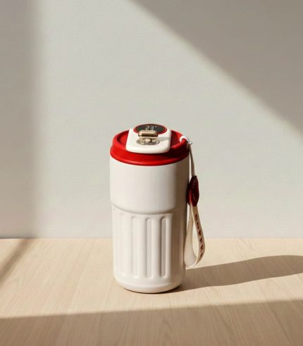 450ml Smart Temperature Display Thermal Mug - 316 Stainless Steel Vacuum Flask & Coffee Cup-GIFORO-COM