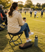 Ultra Light Portable Folding Camping Chair - Multifunctional Outdoor Stool for Fishing and Travel-3