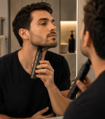 Professional Vintage Cordless Barber Hair Trimmer with USB Charging and Portable Design-2