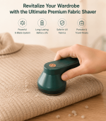 Rechargeable 6-Blade Fabric Shaver and Lint Remover with Type-C Fast Charging - Image 3