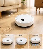 Smart 3-in-1 Automatic Robot Vacuum Cleaner and Mop for Home Use-1